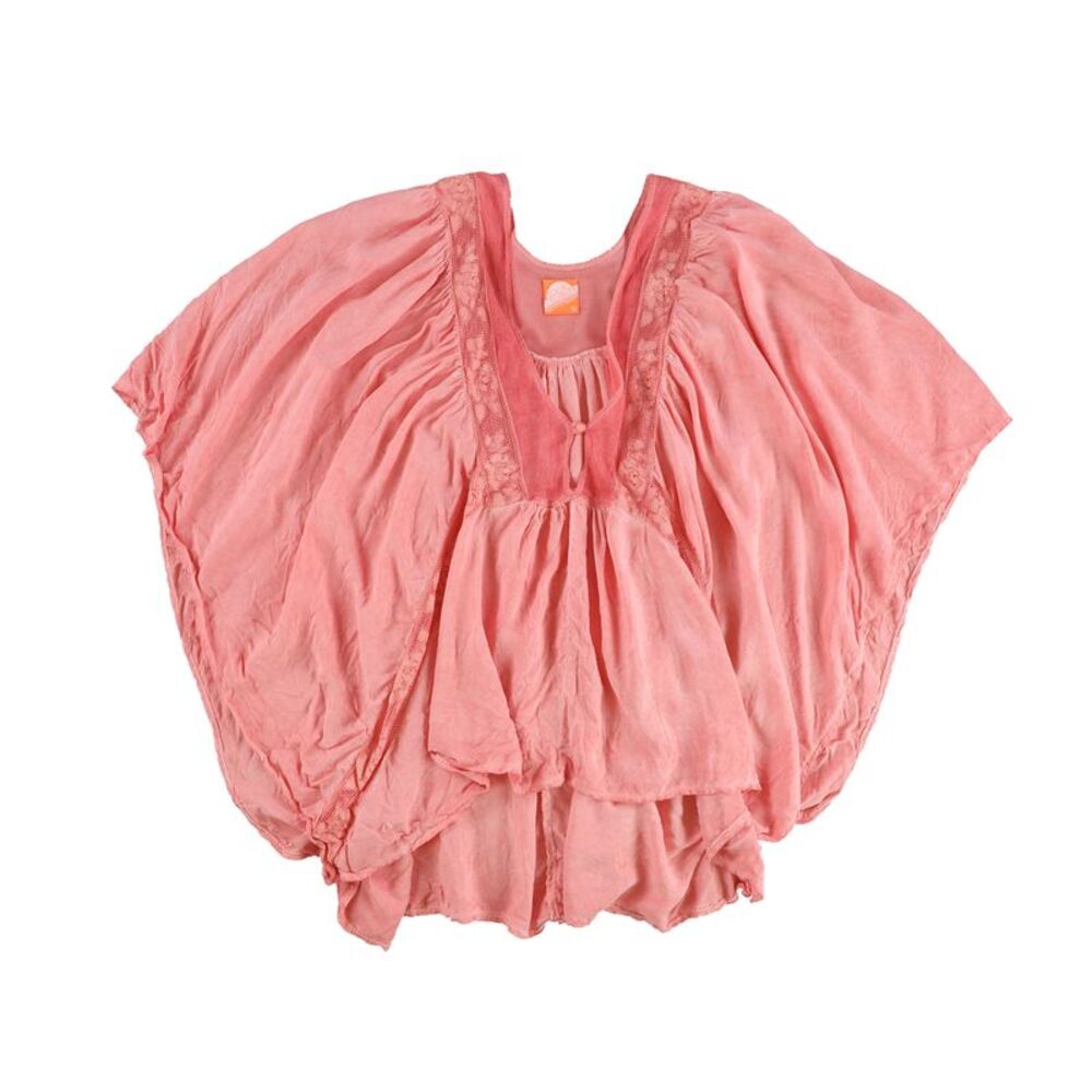 Local Celebrity Womens Solid Basic T-Shirt, Pink, S, DM